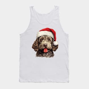 Labradoodle Christmas Tank Top